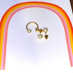 Stella Dot Pearl Studs
